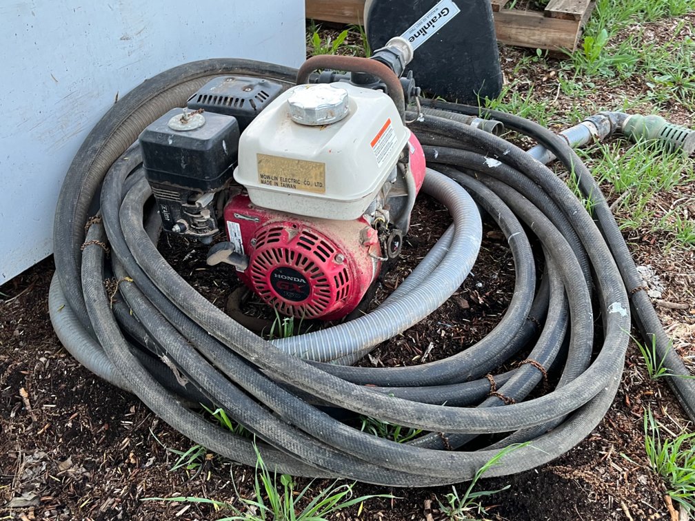 HONDA GX 160 FIRE FIGHTER & HIGH PRESSURE HOSE