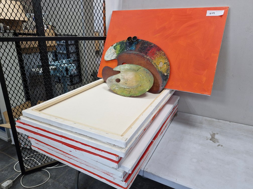 10 Assorted Artist Canvases / Panels – 60 x 90 cm