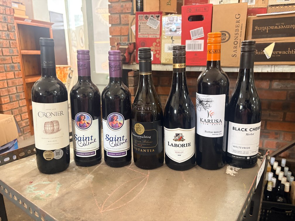 Mixed Everyday South African Wine Selection – 7 Bottles