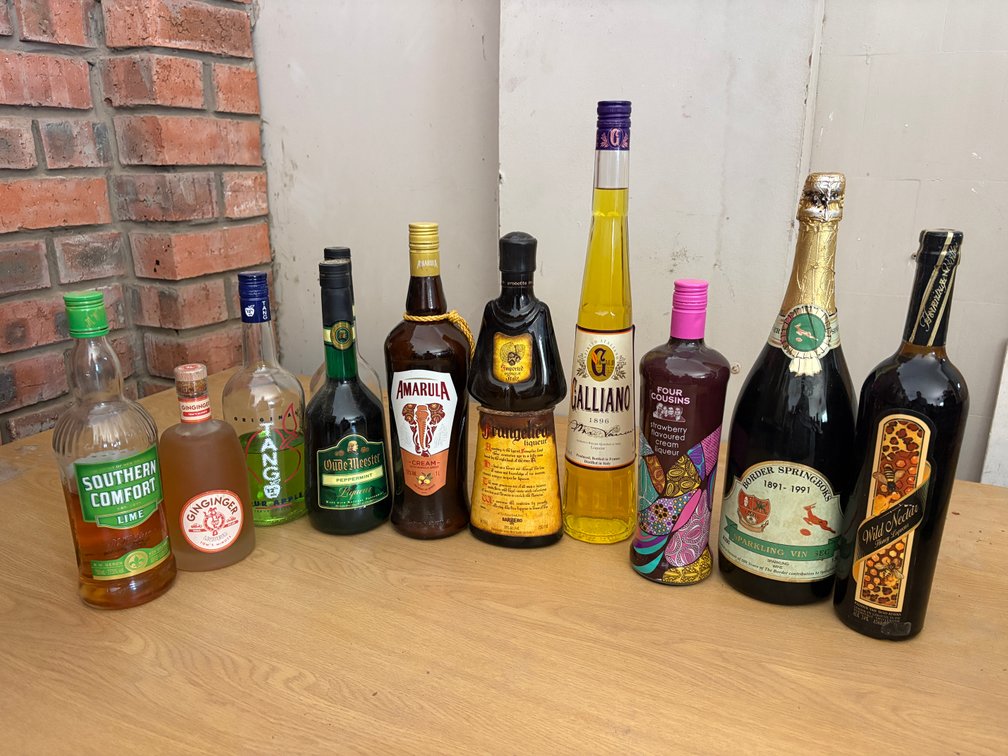 Mixed Vintage Liqueur & Collectible Wine Selection – 10 Bottles – PREMIUM LOT