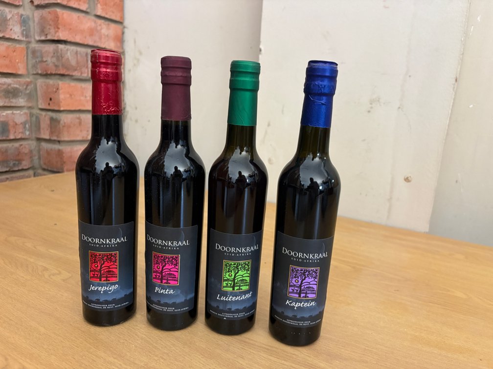 Doornkraal Fortified Wine Selection – 4 Bottle Lot