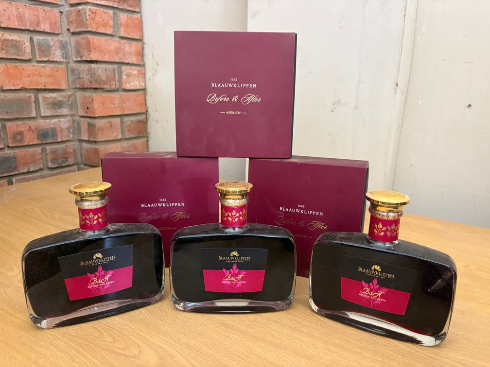 Blaauwklippen Before & After Apéritif – 3 Boxed Bottles