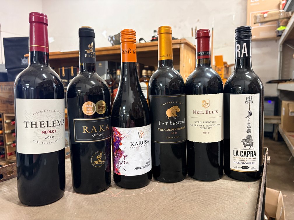 Mixed South African Red Wine Selection – 6 Bottles