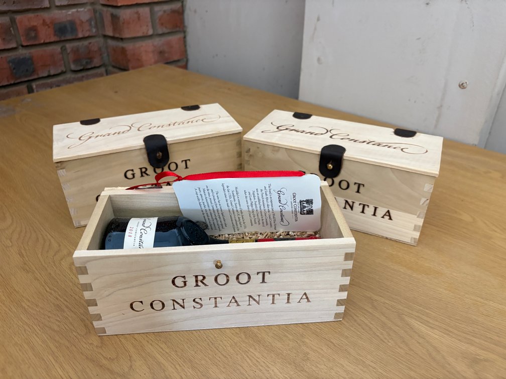 Groot Constantia Grand Constance 2018 – 3 Boxed Bottles