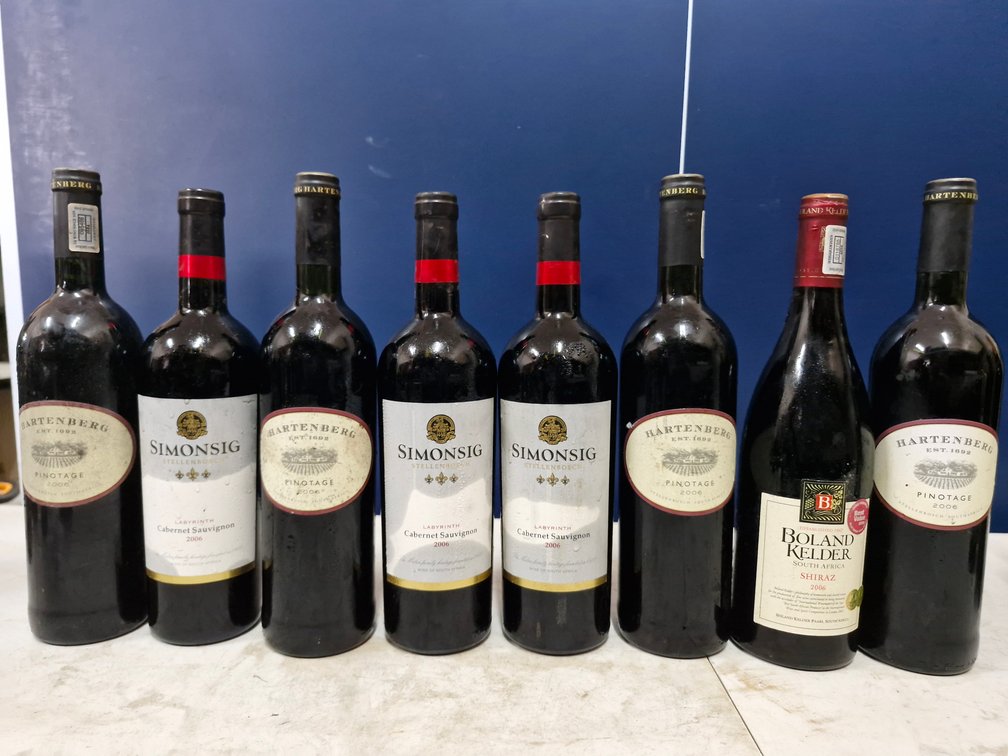Eight 2006 South African Red Wines – Hartenberg, Simonsig and Boland
