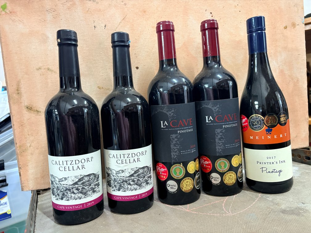 Cape Vintage and Pinotage Selection – 5 Bottles