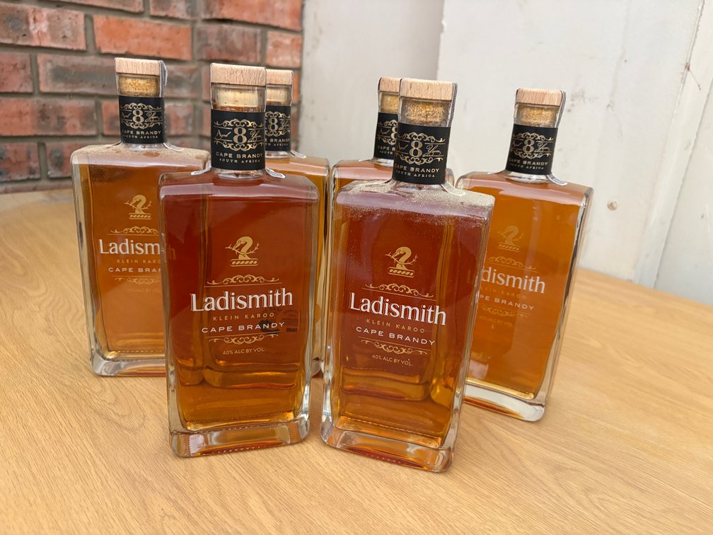 Ladismith 8 Year Cape Brandy – 6 Bottle Lot – PREMIUM LOT