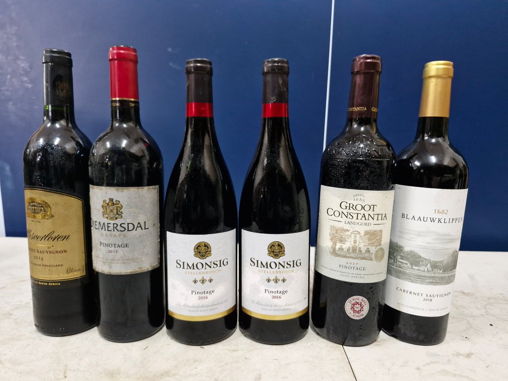Nine South African Red Wines from 2014–2018 including Meerlust Rubicon – PREMIUM LOT