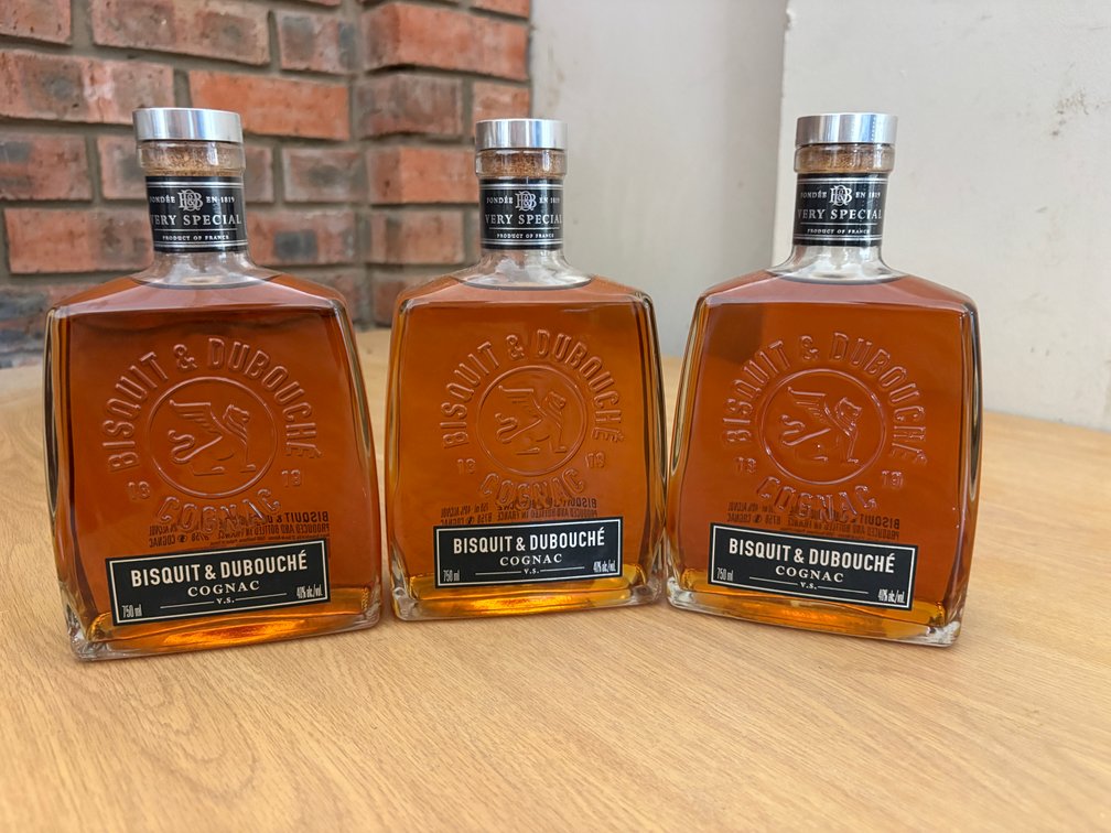 Bisquit & Dubouché VS Cognac – 3 Bottle Lot
