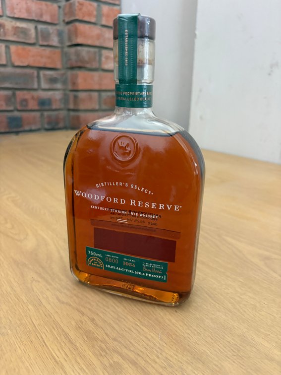 Woodford Reserve Distiller’s Select Rye Whiskey – 750 ml