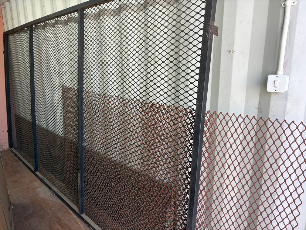 Heavy-Duty Expanded-Metal Security Panel