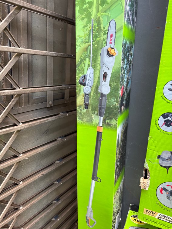 Ryobi XPPH-18 18V Pole Pruner / Hedge Trimmer – Boxed