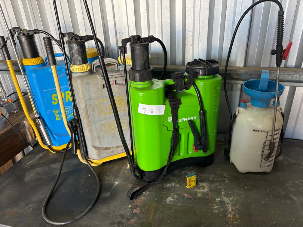 Assorted Backpack and Hand Sprayers