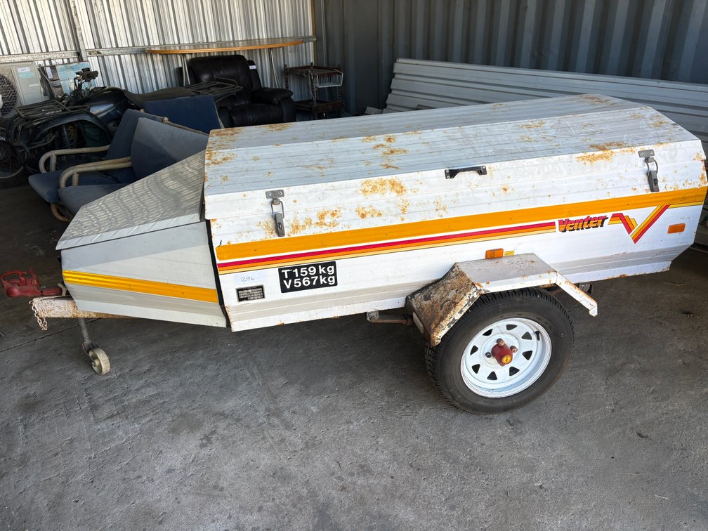 Venter Single-Axle Luggage Trailer – PREMIUM LOT