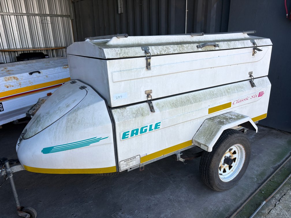 Eagle Classic Six Fibreglass Luggage Trailer – PREMIUM LOT