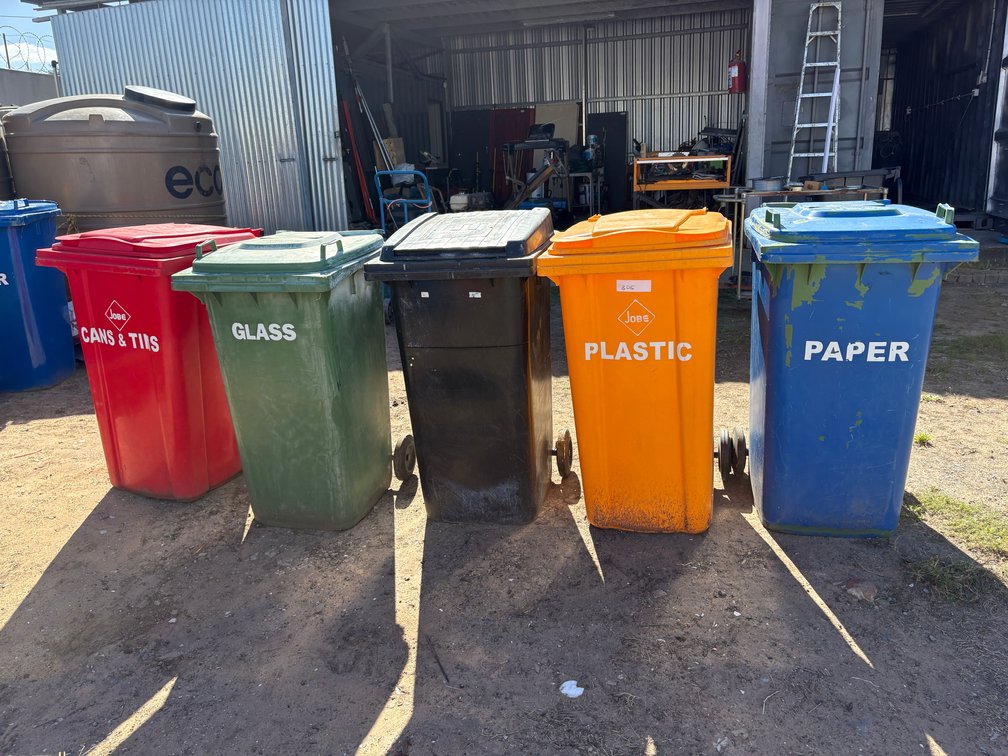 Assorted Colour-Coded Wheelie Bins – Group Lot 1