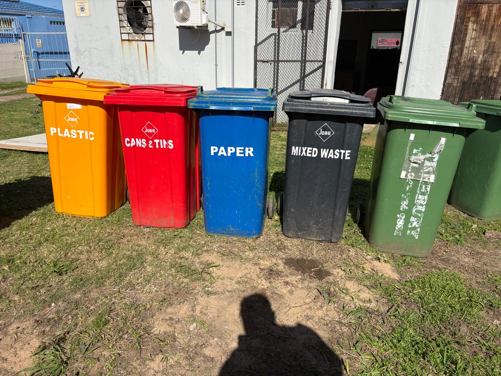 Assorted Colour-Coded Wheelie Bins – Group Lot 4