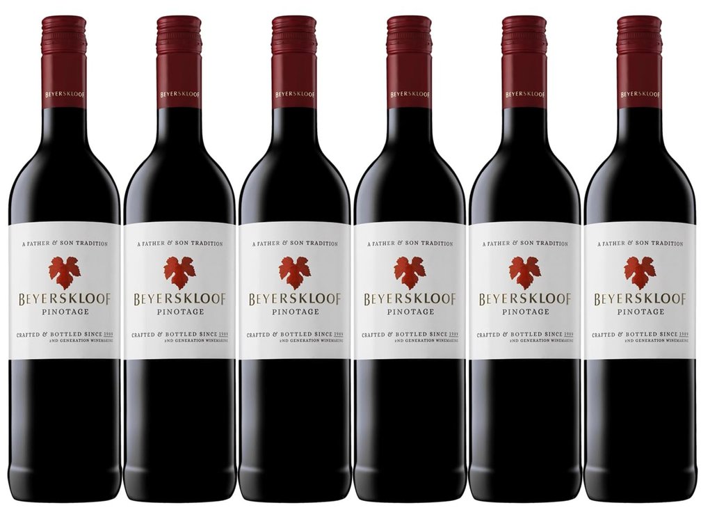 Three Cases of Beyerskloof Pinotage – 18 Bottles