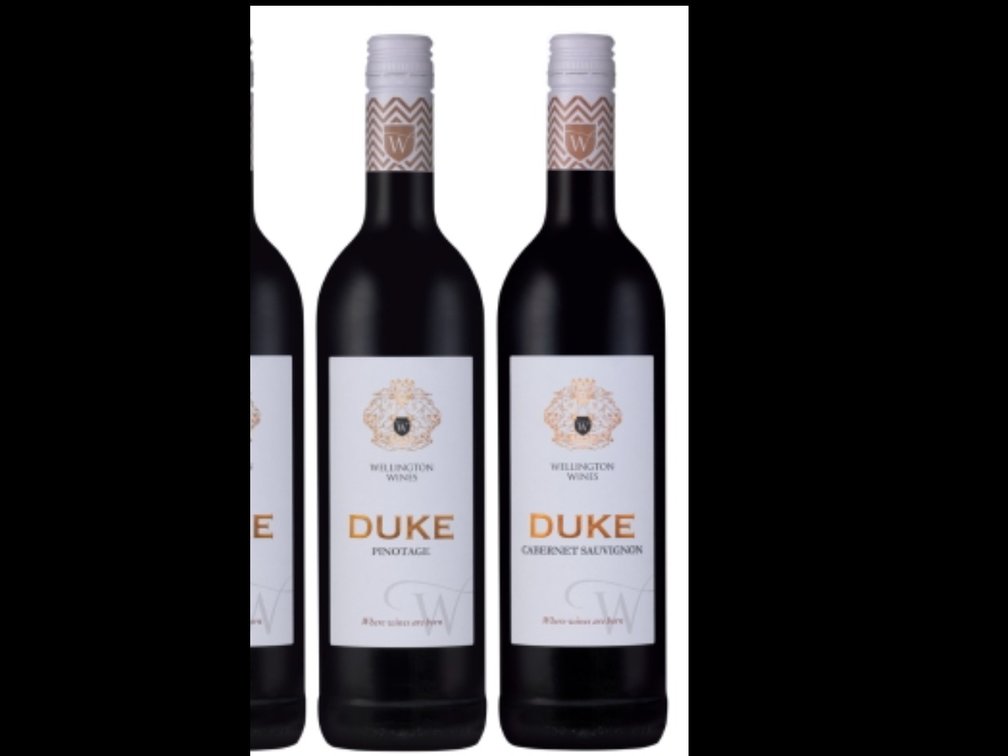 Two Cases of Duke of Wellington Wine – 12 Bottles