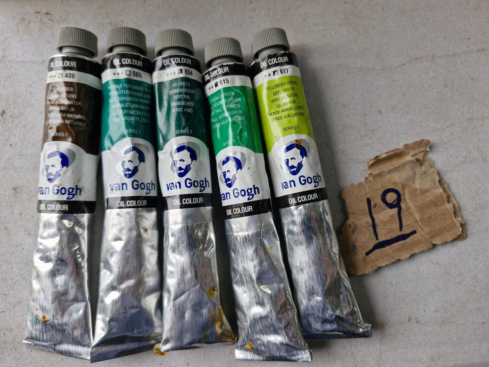 19 Van Gogh Artist Oil Colours – 60 ml
