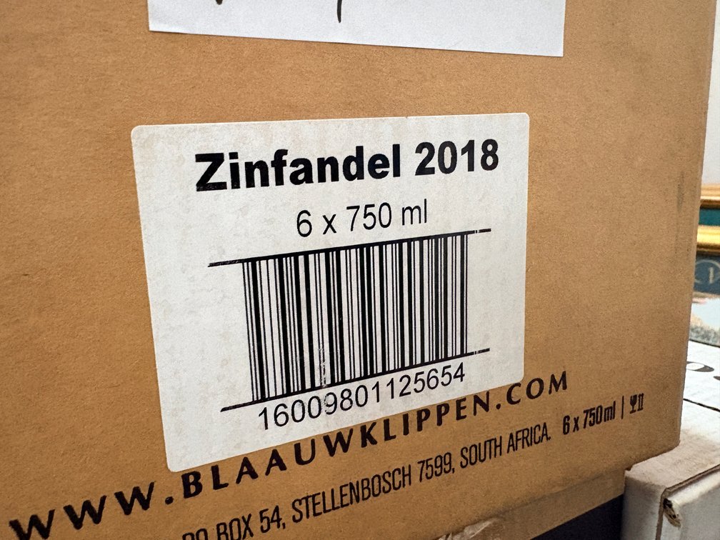Two Cases of Blaauwklippen Wine – 12 Bottles