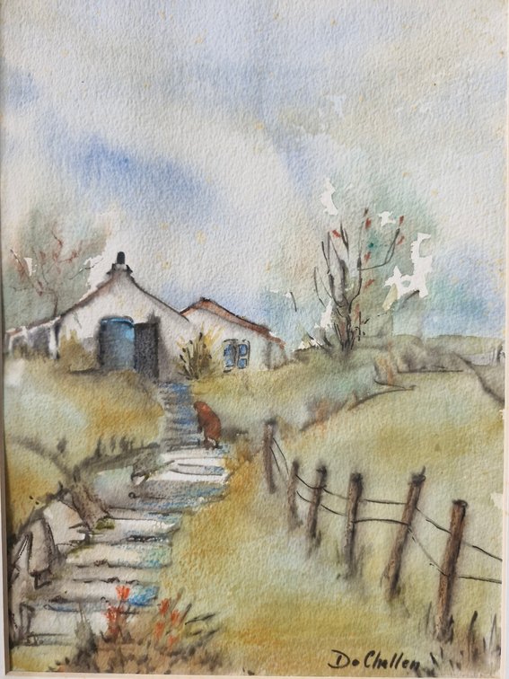Do Challen - Stairs and House
