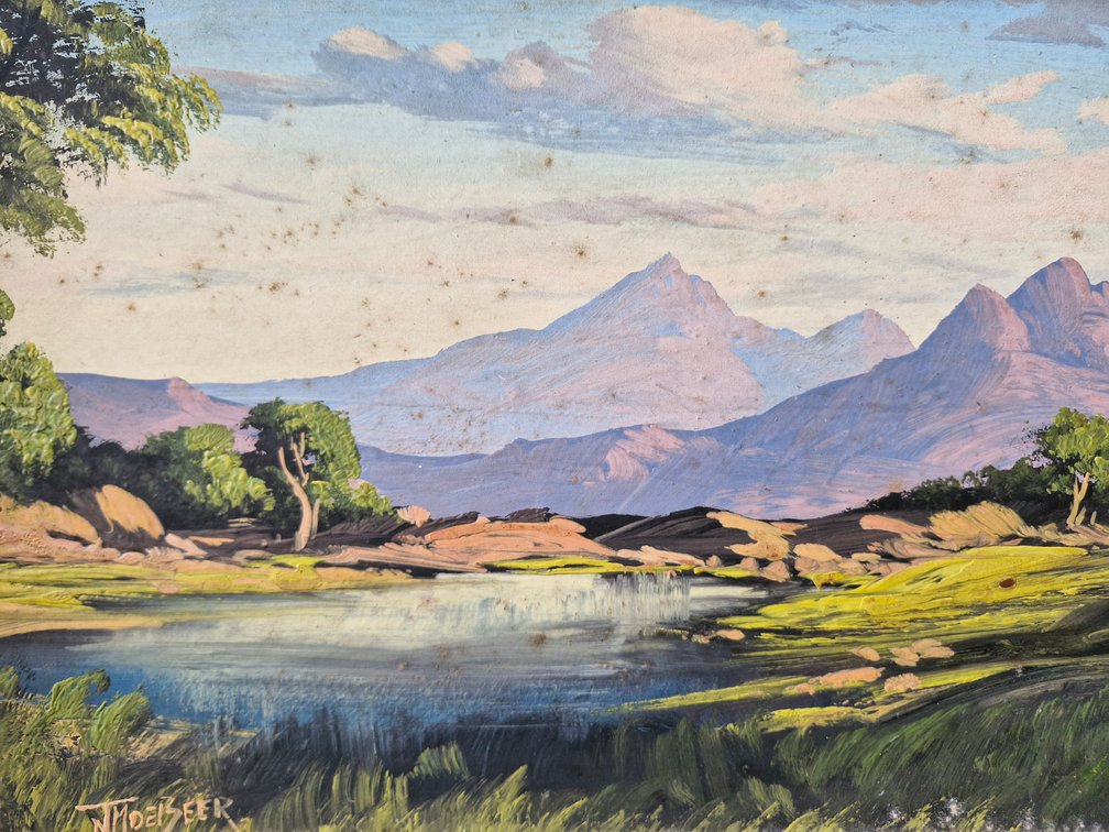 J M De Beer - Landscape