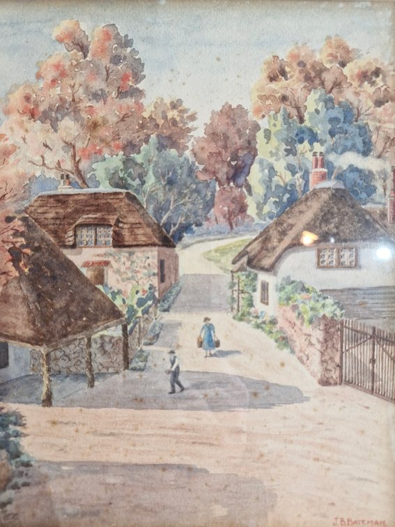 J B Bateman - British Street Scene
