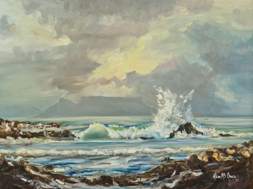 Allan McOwen - Seascape/Table Mountain