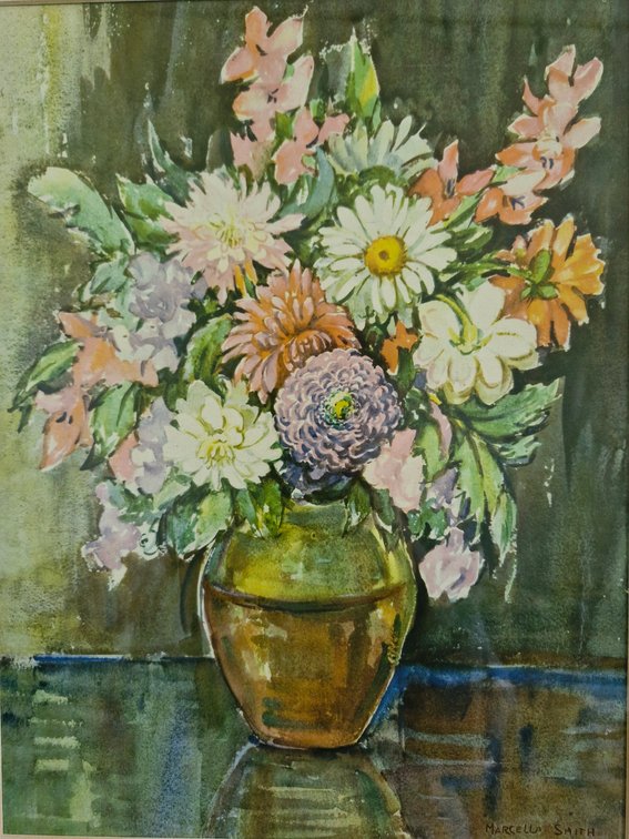 Marcella Smith - Vase & Flowers