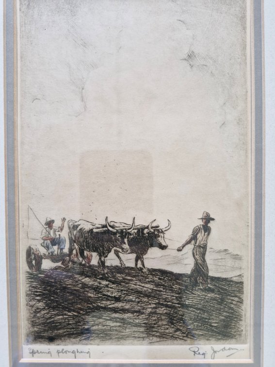 Reg Jordan - Spring Ploughing