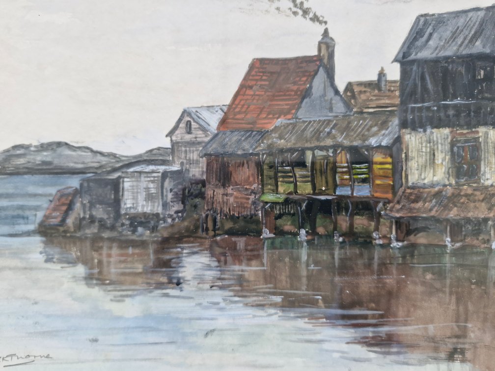 S K Thorne - Houses on Water