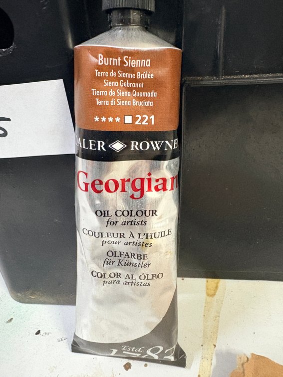 14 Daler-Rowney Georgian Brown and Earth Oil Colours – 225 ml