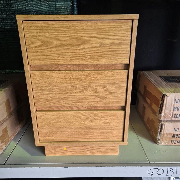 2 x Brooklyn 3 Drawer Pedestals - Unassembled
