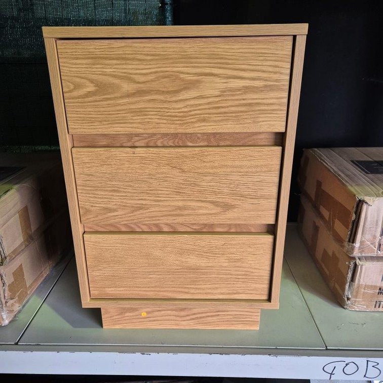 2 x Brooklyn 3 Drawer Pedestals