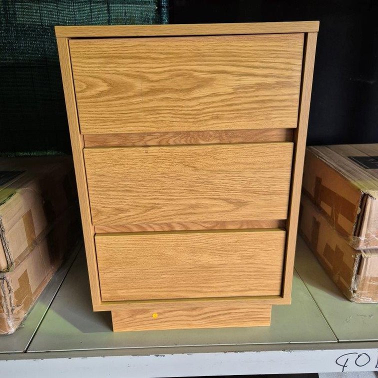 2 x Brooklyn 3 Drawer Pedestals - Unassembled