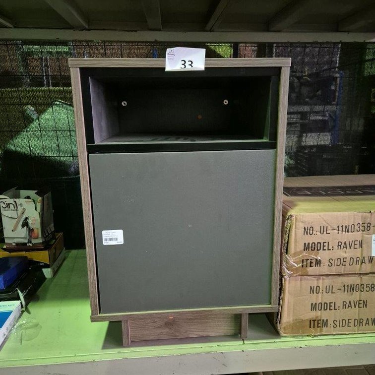 2 x Raven 1 Door Pedestal - ( 1 x Unassembled + 1 x Assembled)