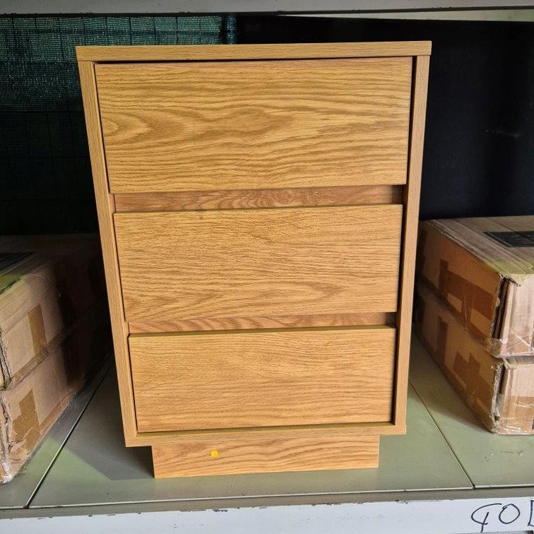 2 x Brooklyn 3 Drawer Pedestals - Unassembled