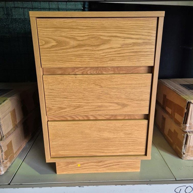 2 x Brooklyn 3 Drawer Pedestals - Unassembled