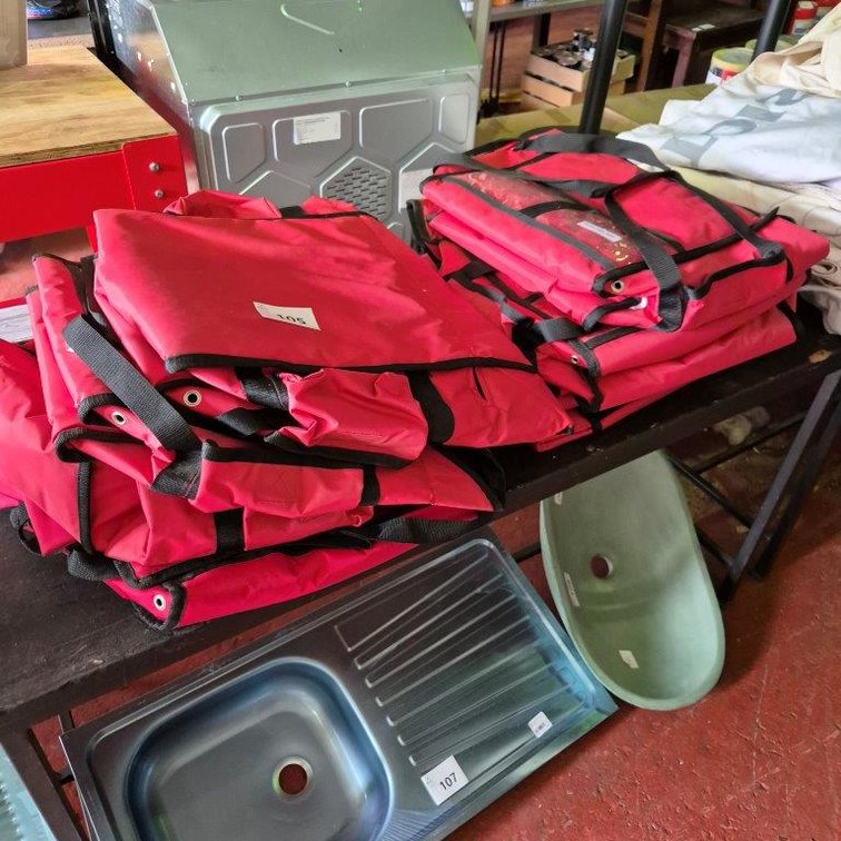 8 x Pizza Delivery Bags