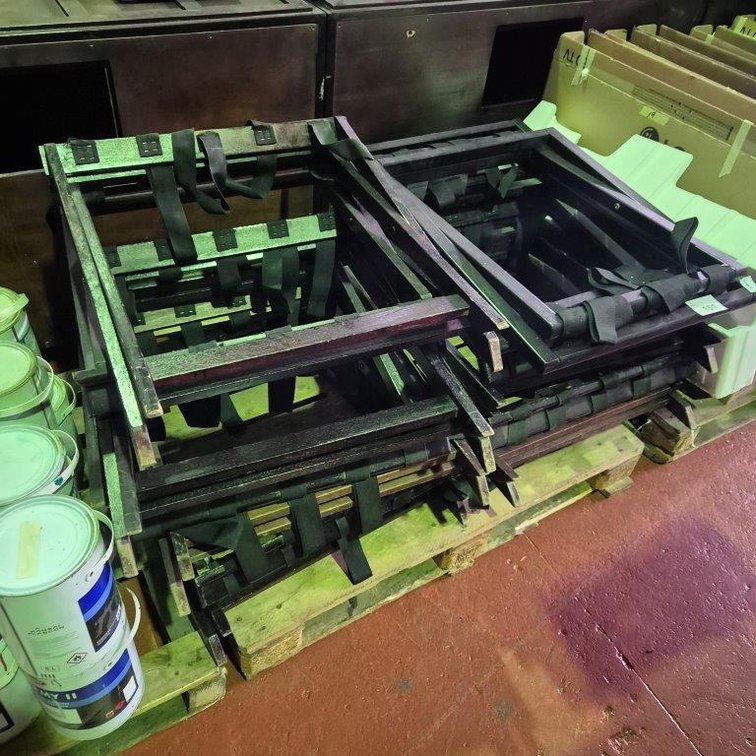 14 x Folding Bag Stands