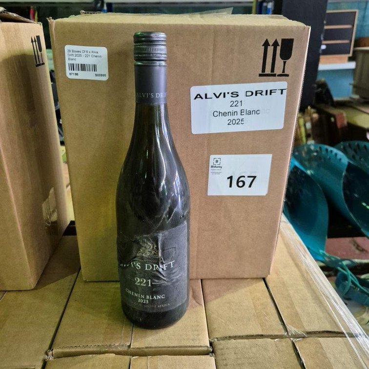 29 Boxes Of 6 x Alvis Drift 2025 - 221 Chenin Blanc