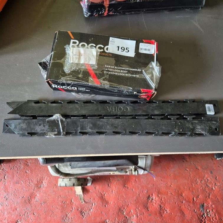 PVC Ramp Edging + Door Lock Set