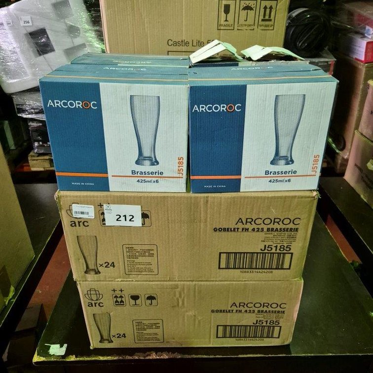 +- 72 x Draught Glasses