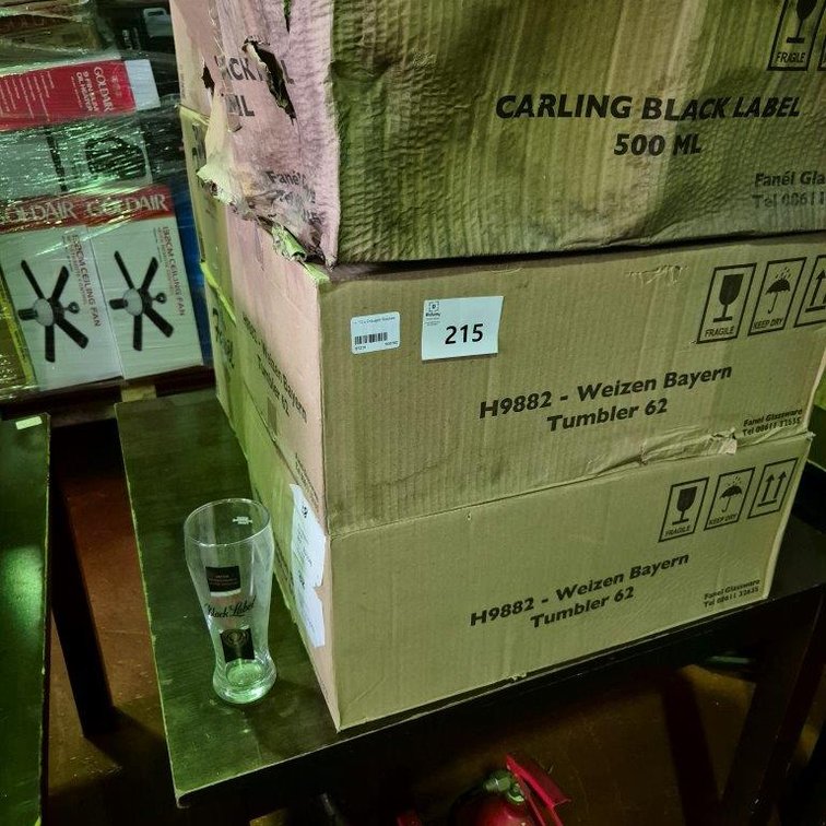 +- 72 x Draught Glasses