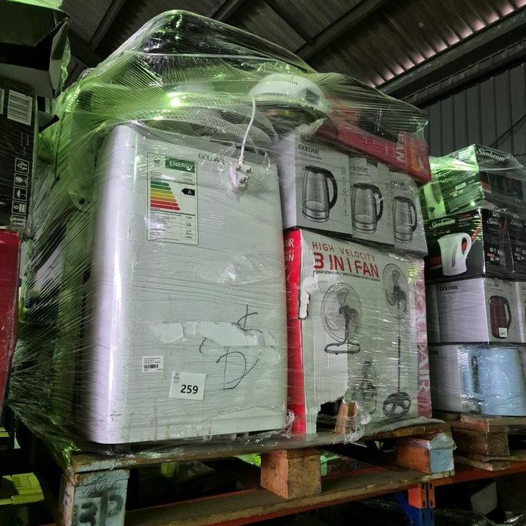 Pallet Assorted Small Appliances & Electronics - Untested - Unchecked