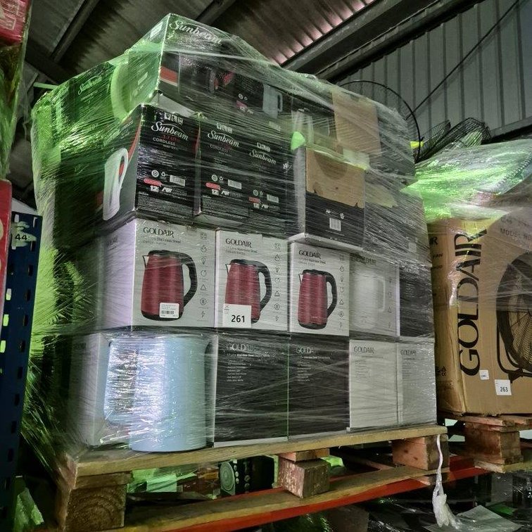 Pallet Assorted Small Appliances & Electronics - Untested - Unchecked