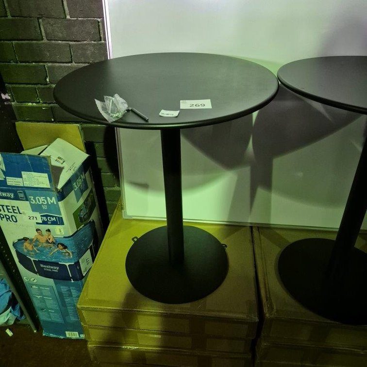6 x Bistro Patio Tables