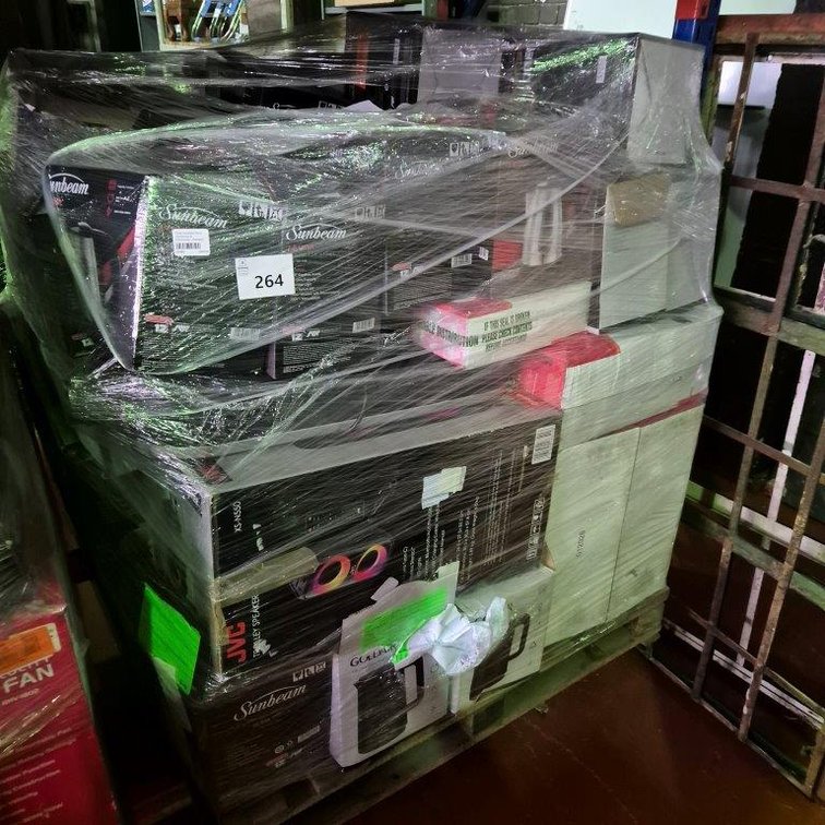 Pallet Assorted Small Appliances & Electronics - Untested - Unchecked