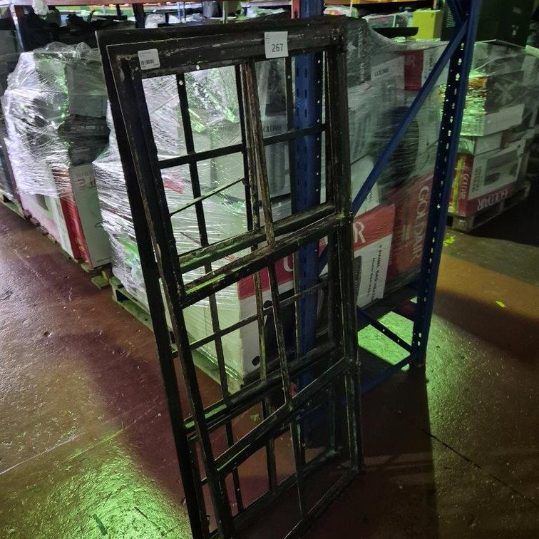 2 x Metal Window Frames